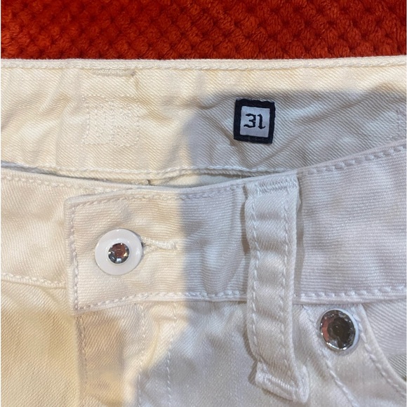 District 9 D9 White Jeans size 31 Excellent Condition - Picture 6 of 11